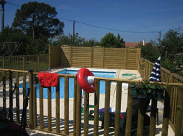 ClÃ´ture pour piscine