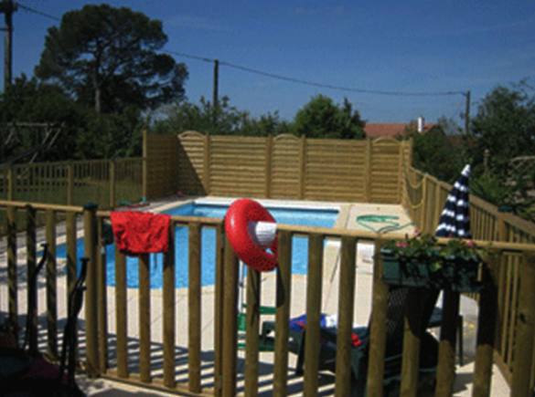 Clôture pour piscine