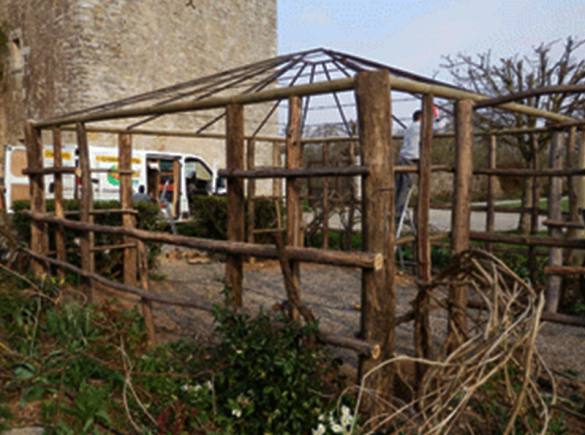 Pergola Ã  l'ancienne